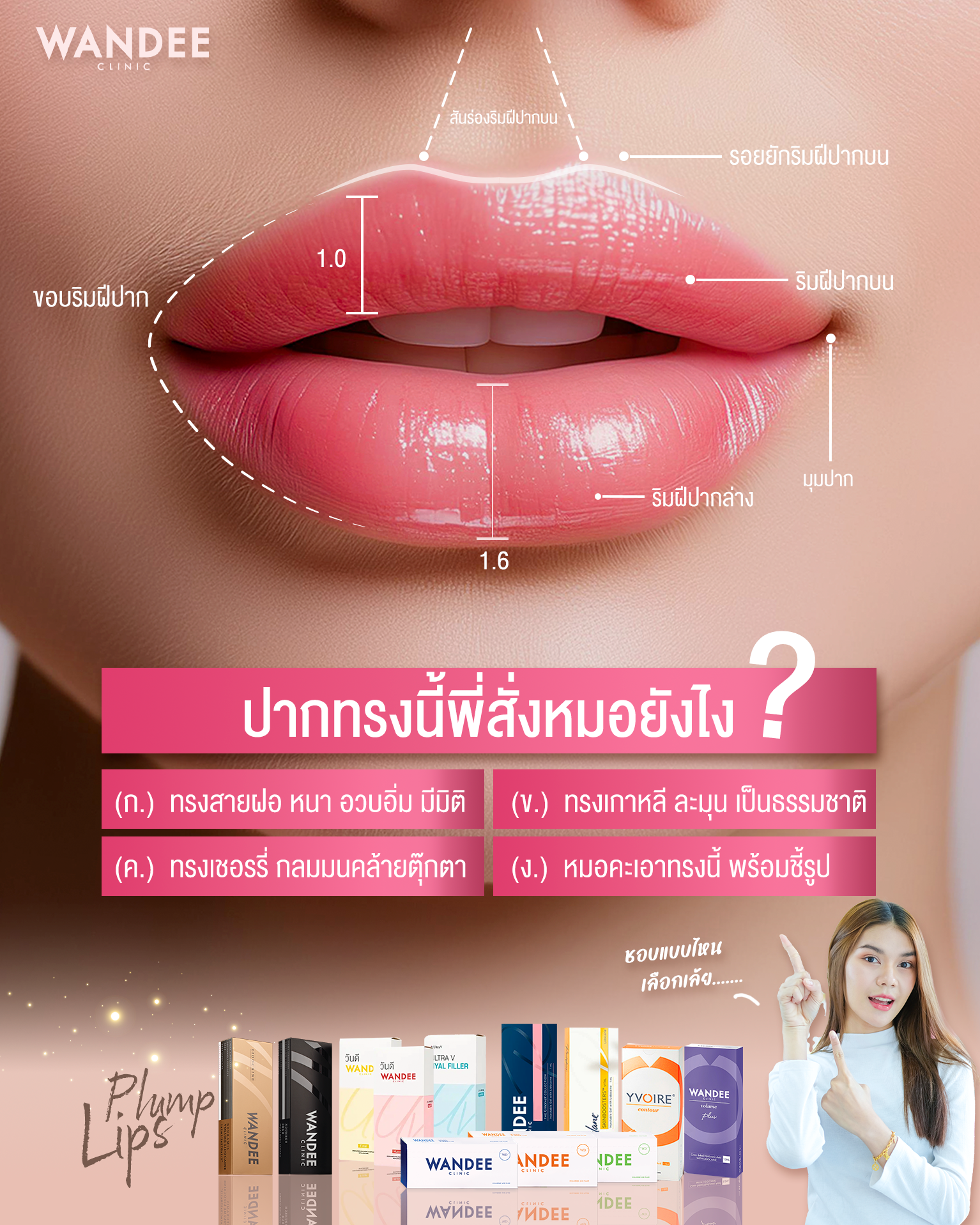 Filler ปาก สั่งยังไง